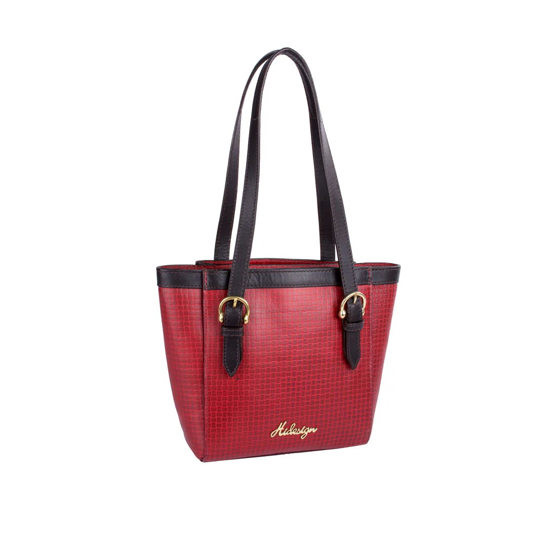 Ee Dubai 02 Red Leather Shoulder Bag - Image 3