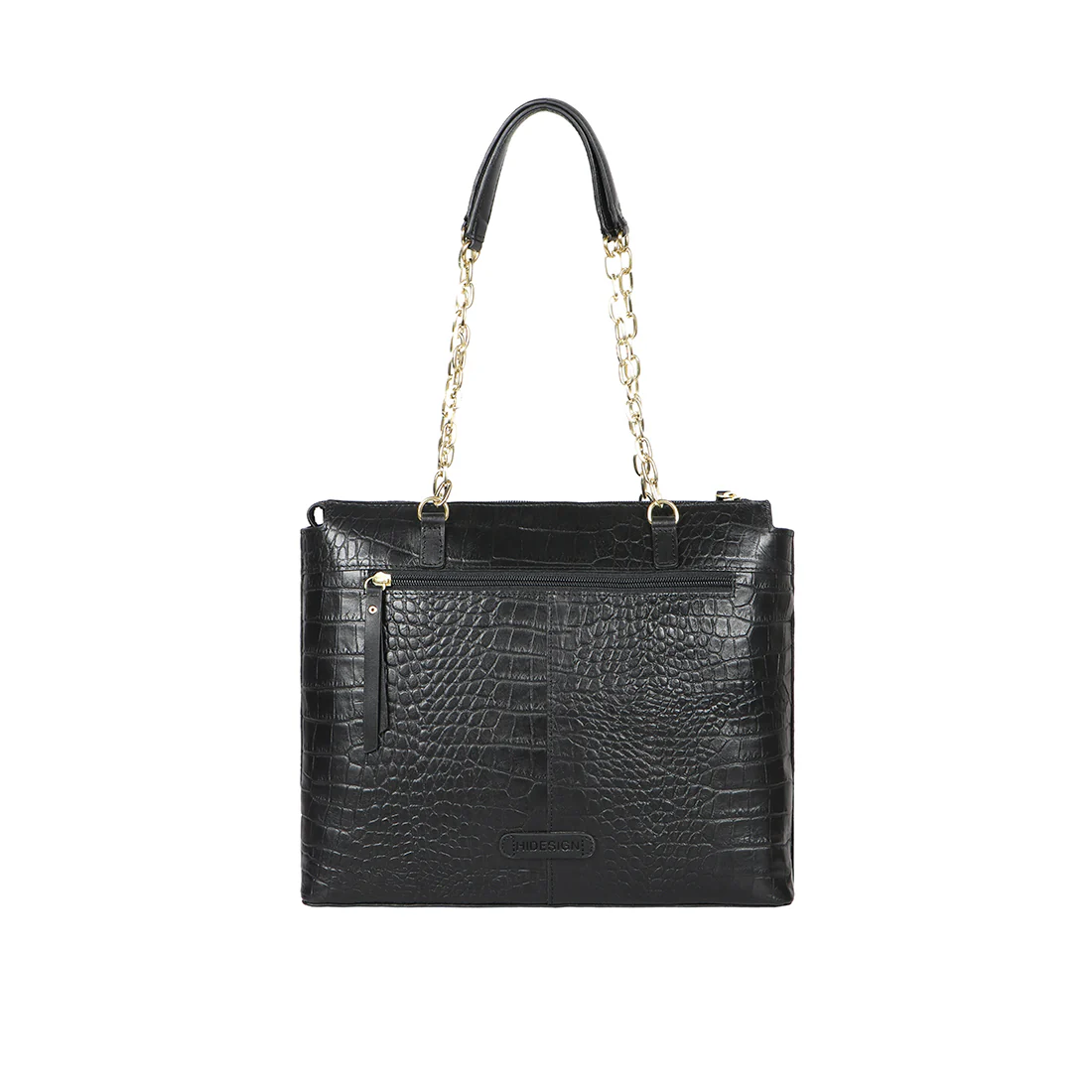 Ee Eliza 01 Black Leather Shoulder Bag - Image 3
