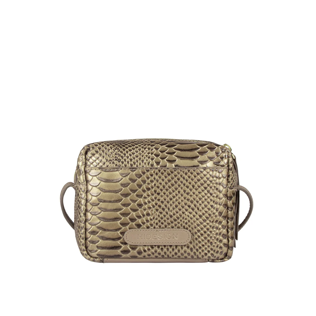 Ee Ellie Silver Leather Mini Bag - Image 5