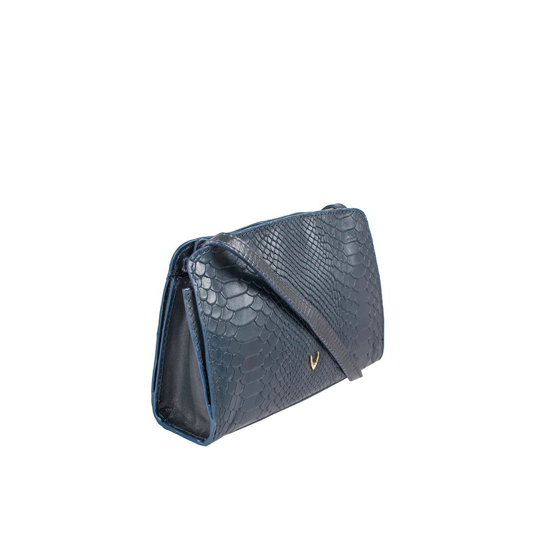 Ee Floriana W1 Blue Leather Sling Wallet - Image 2