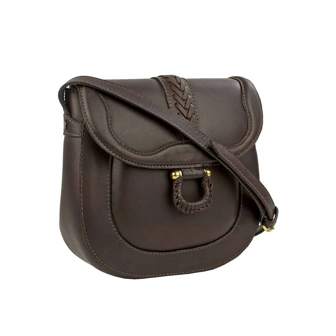 Ee Frieda 02 Brown Leather Sling Bag - Image 2