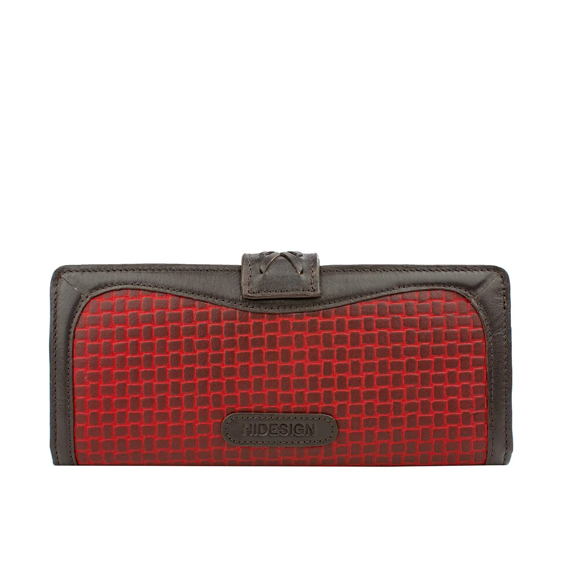 Ee Frieda W1 Red Leather Bi-Fold Wallet - Image 4