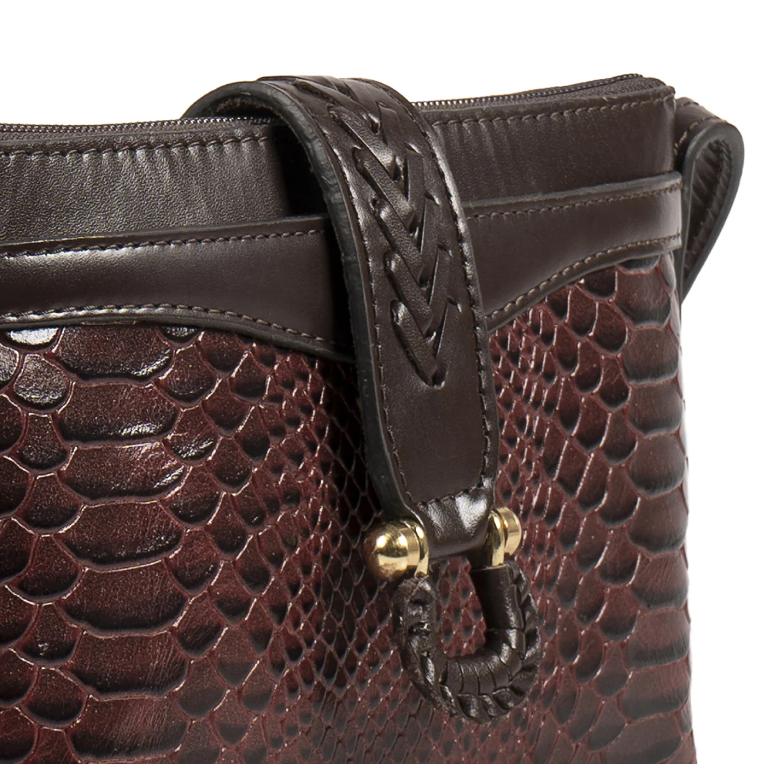 Ee Frieda W4  Marsala Leather Sling Wallet - Image 6