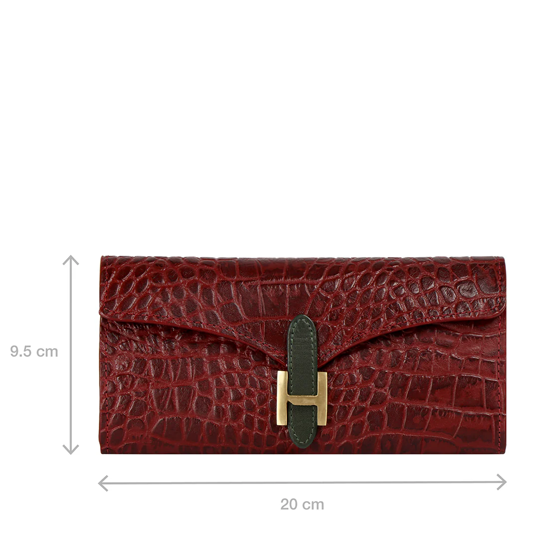 Ee Harper W1 Red Leather Trifold Wallet - Image 2