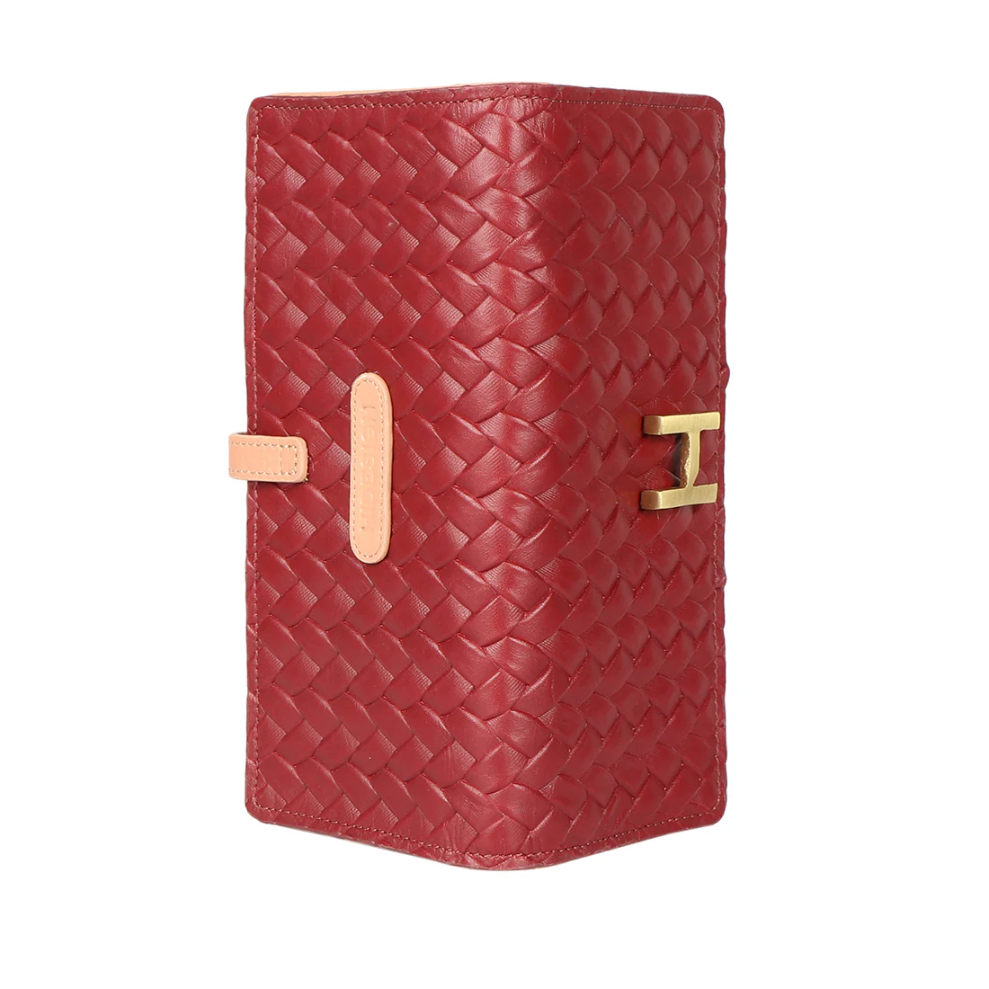 Ee Harper W2-M Red Leather Bi-Fold Wallet - Image 5