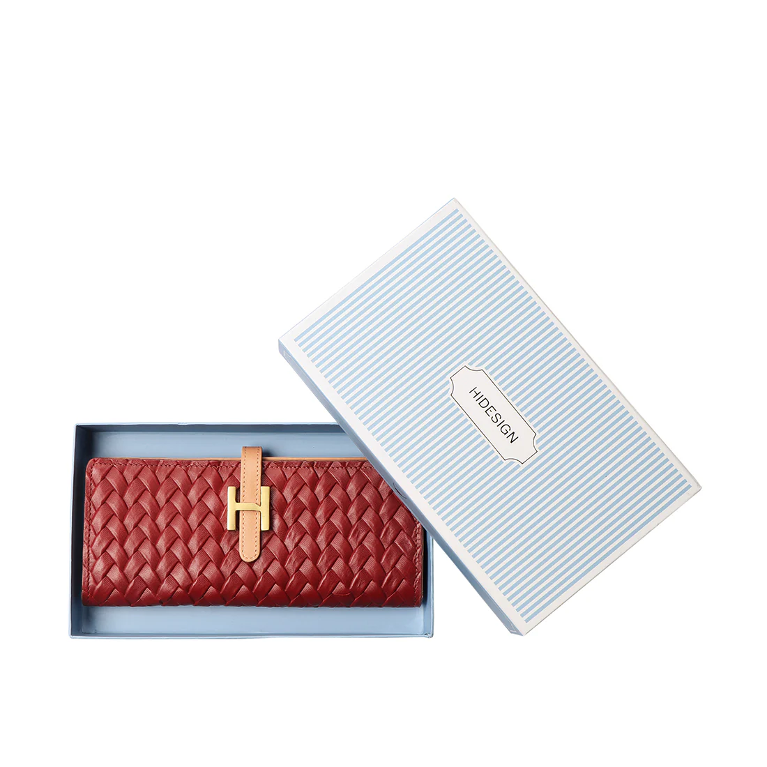 Ee Harper W2-M Red Leather Bi-Fold Wallet - Image 7
