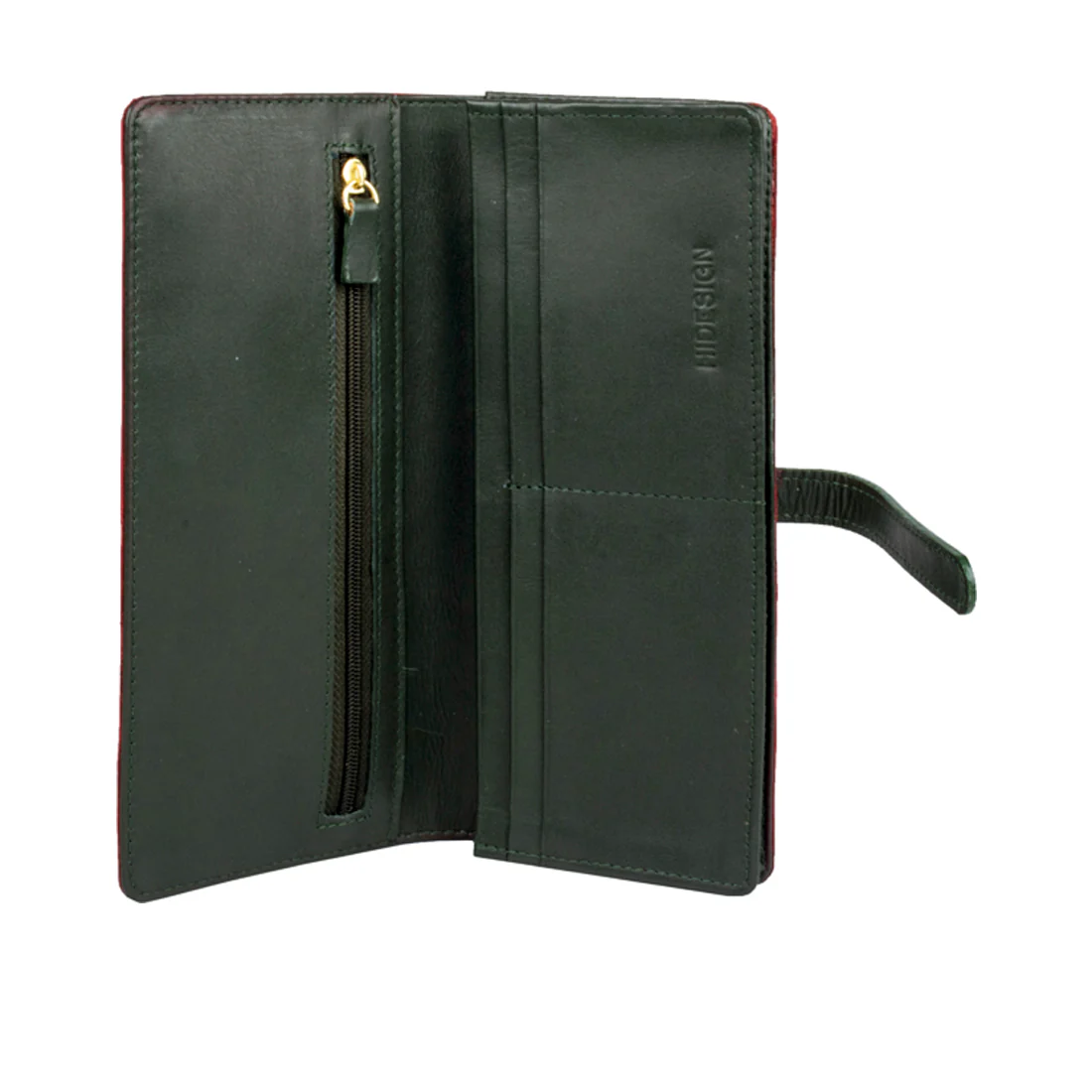 Ee Harper W2 Red Leather Bi-Fold Wallet - Image 3