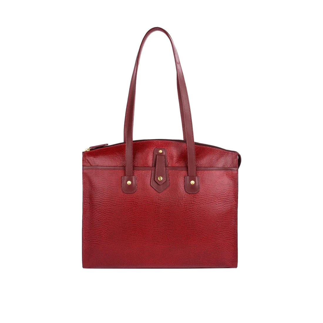 Ee Hong Kong 01 Marsala Leather Tote Bag - Image 2