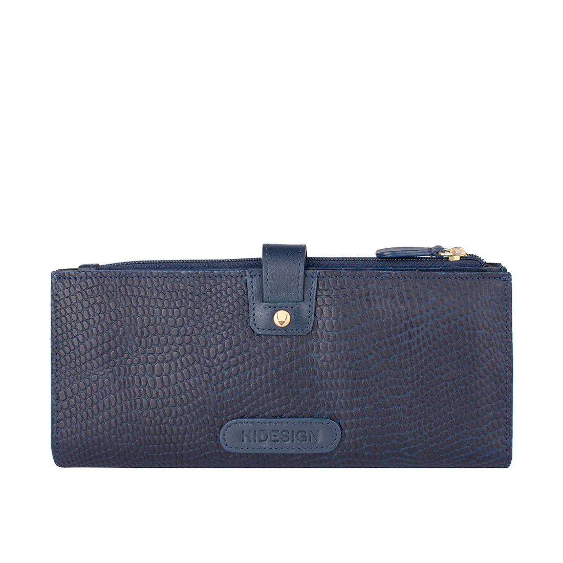 Ee Hong Kong W1 Blue Leather Bi-Fold Wallet - Image 3