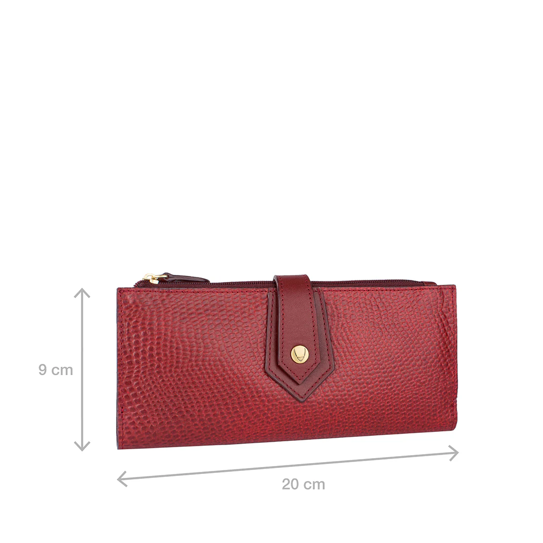 Ee Hong Kong W1 Marsala Leather Bi-Fold Wallet - Image 2