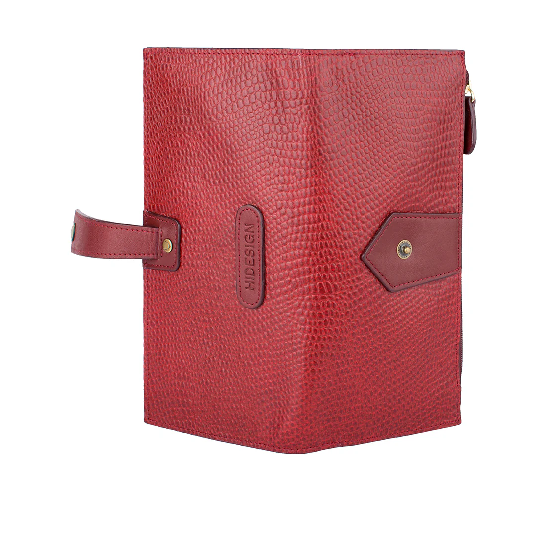 Ee Hong Kong W1 Marsala Leather Bi-Fold Wallet - Image 5