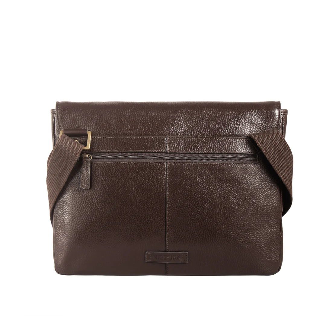 Ee Jaguar 03 Brown Leather Messenger Bag - Image 5