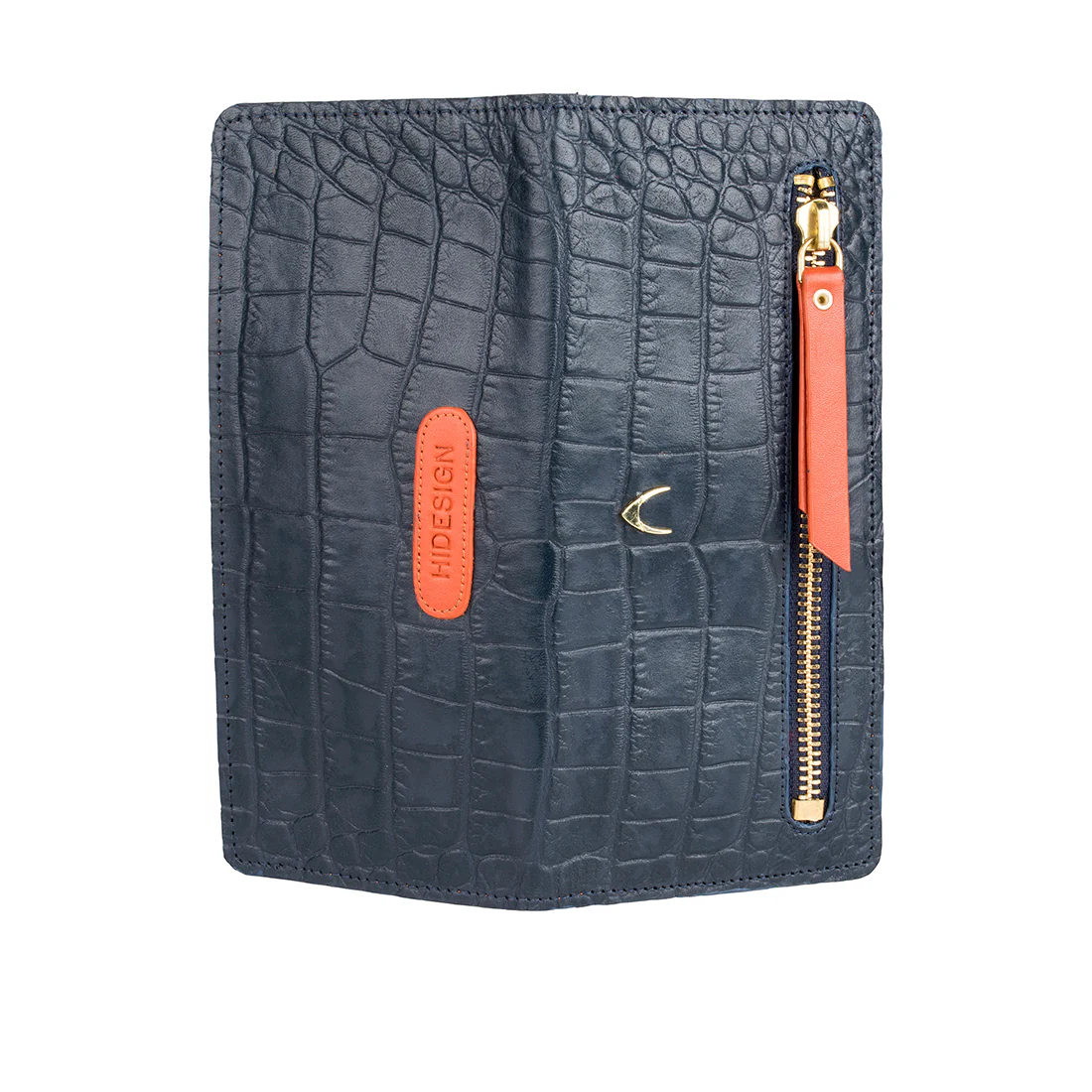 Ee Jupiter W1 Blue Leather Bi-Fold Wallet - Image 6