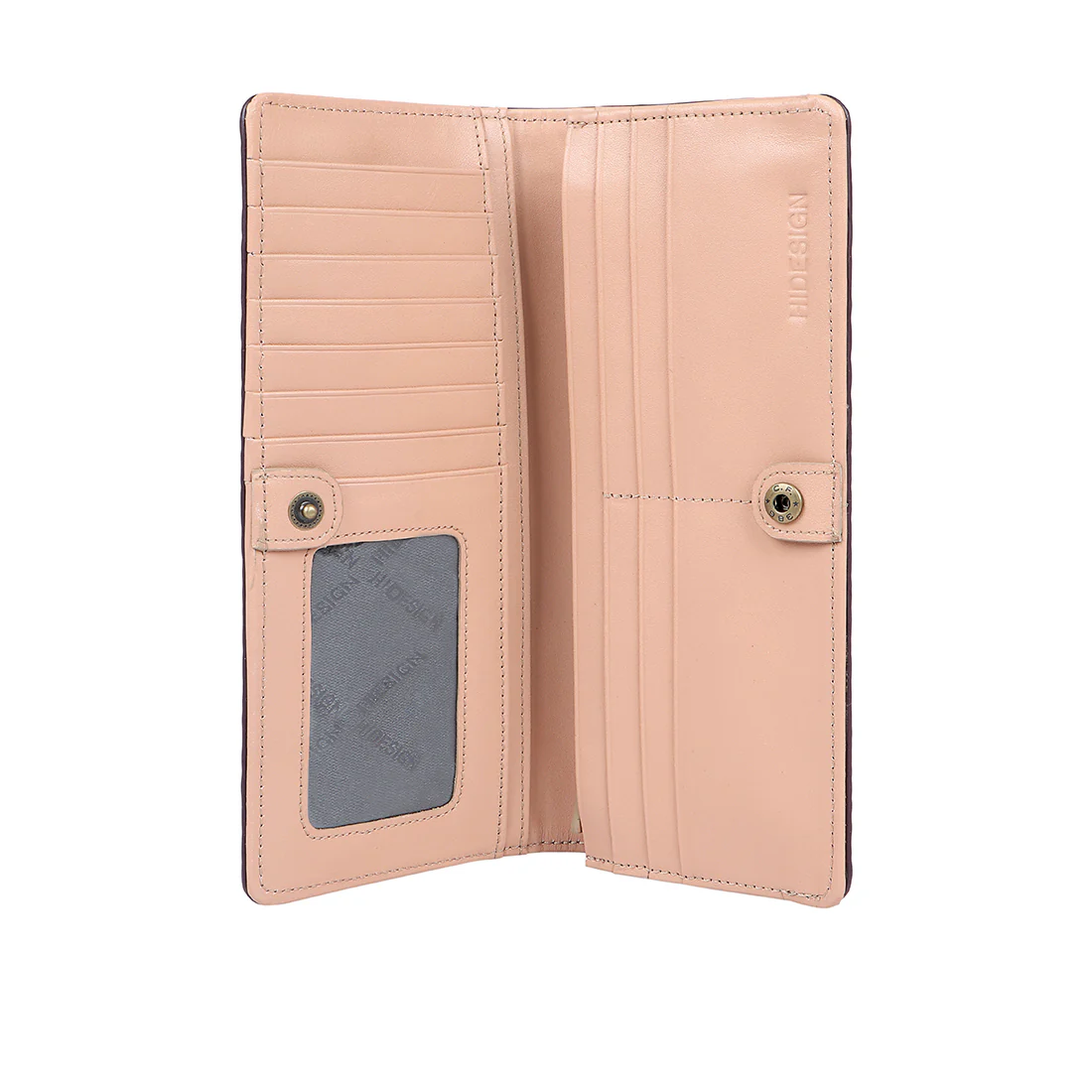 Ee Jupiter W1 Purple Leather Bi-Fold Wallet - Image 4