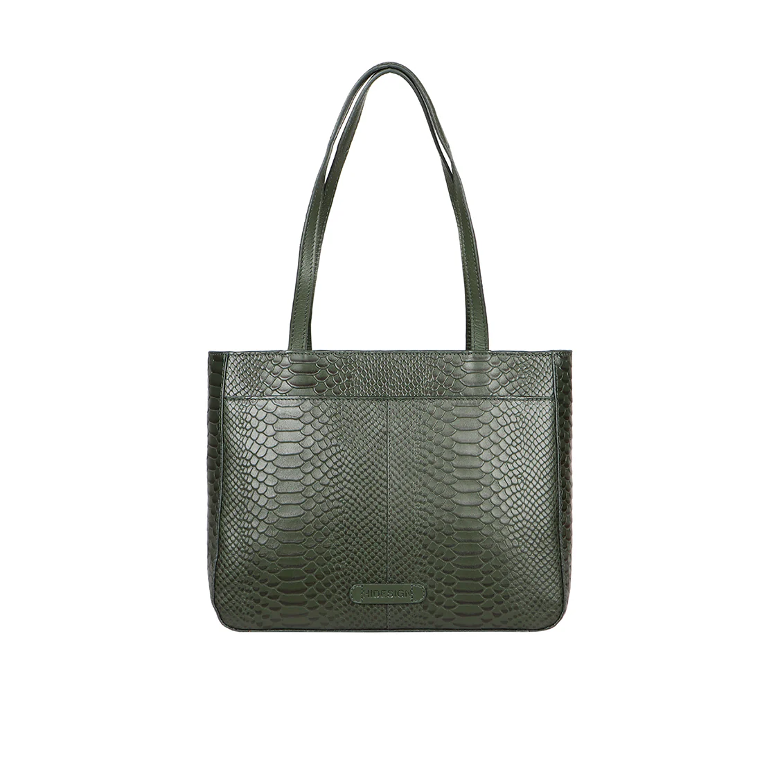 Ee Katniss 02 Green Leather Shoulder Bag - Image 3