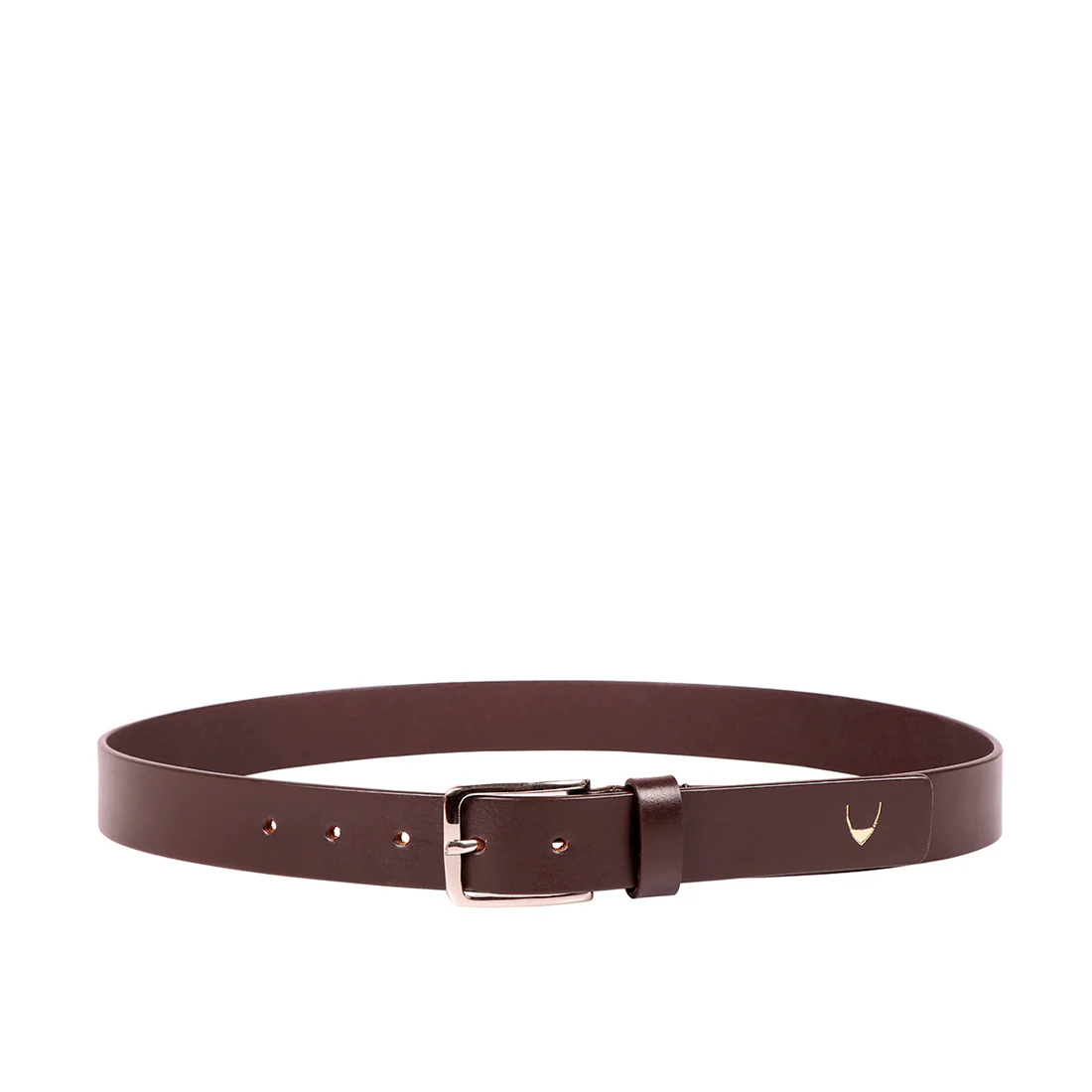 Ee Leanardo Men's Brown Non Reversible Leather Belt