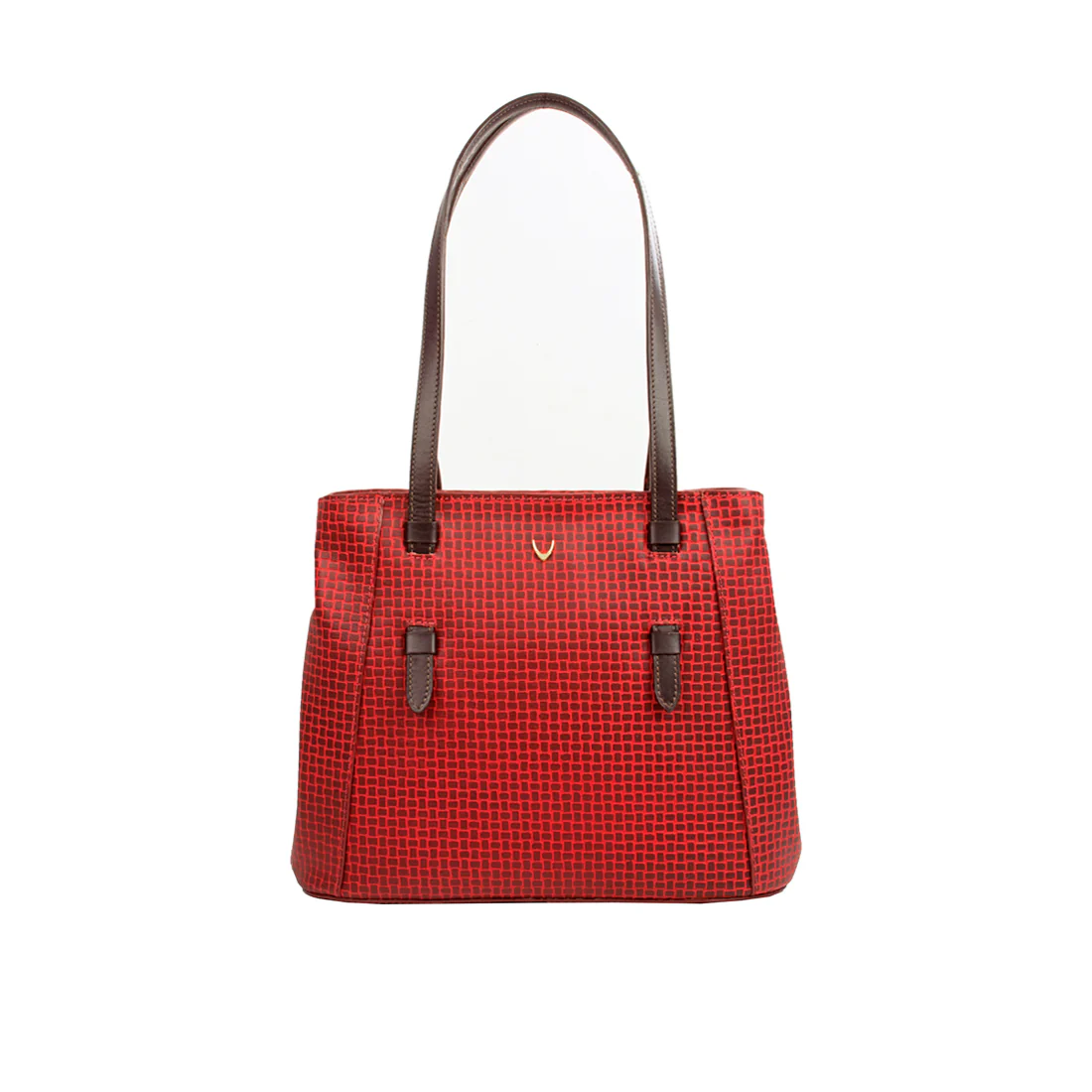 Ee Leandra 02 Red Leather Shoulder Bag