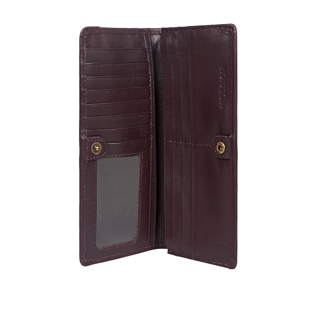 Ee Libra W1 Purple Leather Bi-Fold Wallet - Image 7
