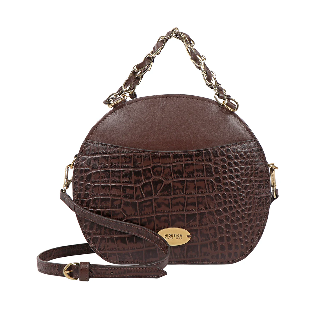 Ee Lilac 03 Brown Leather Satchel - Image 2