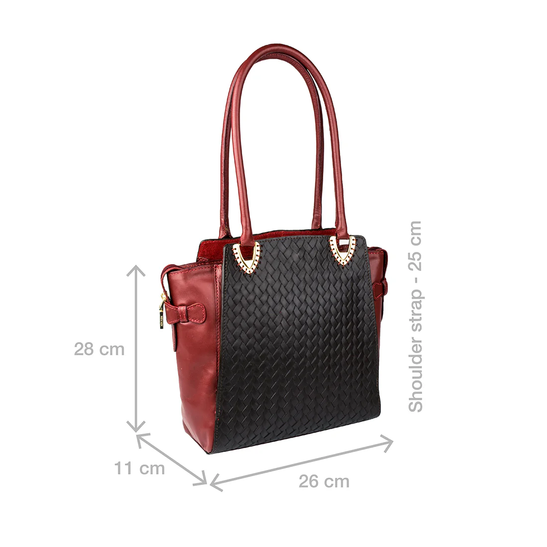 Ee Liya 01 Brown Leather Shoulder Bag - Image 2