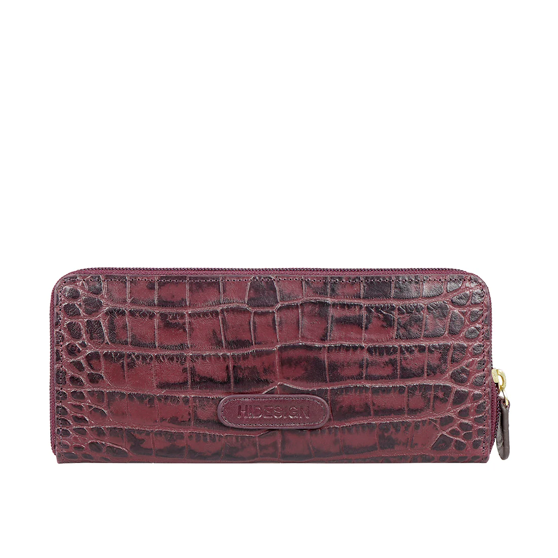 Ee Mackenzie W2 Purple Leather Zip Around Wallet - Image 3