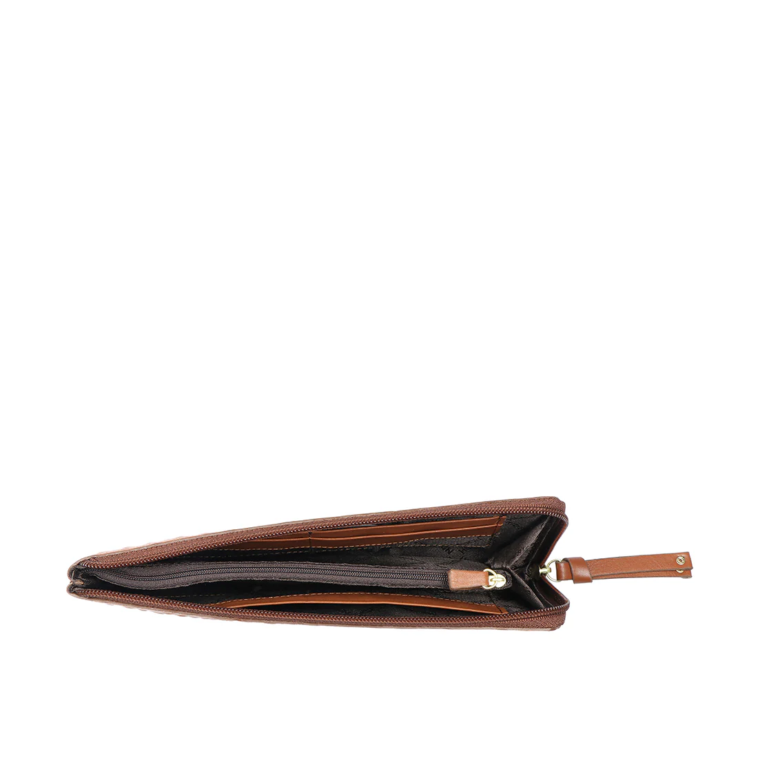 Ee Mackenziew1-M Tan Leather Zip Around Wallet - Image 6