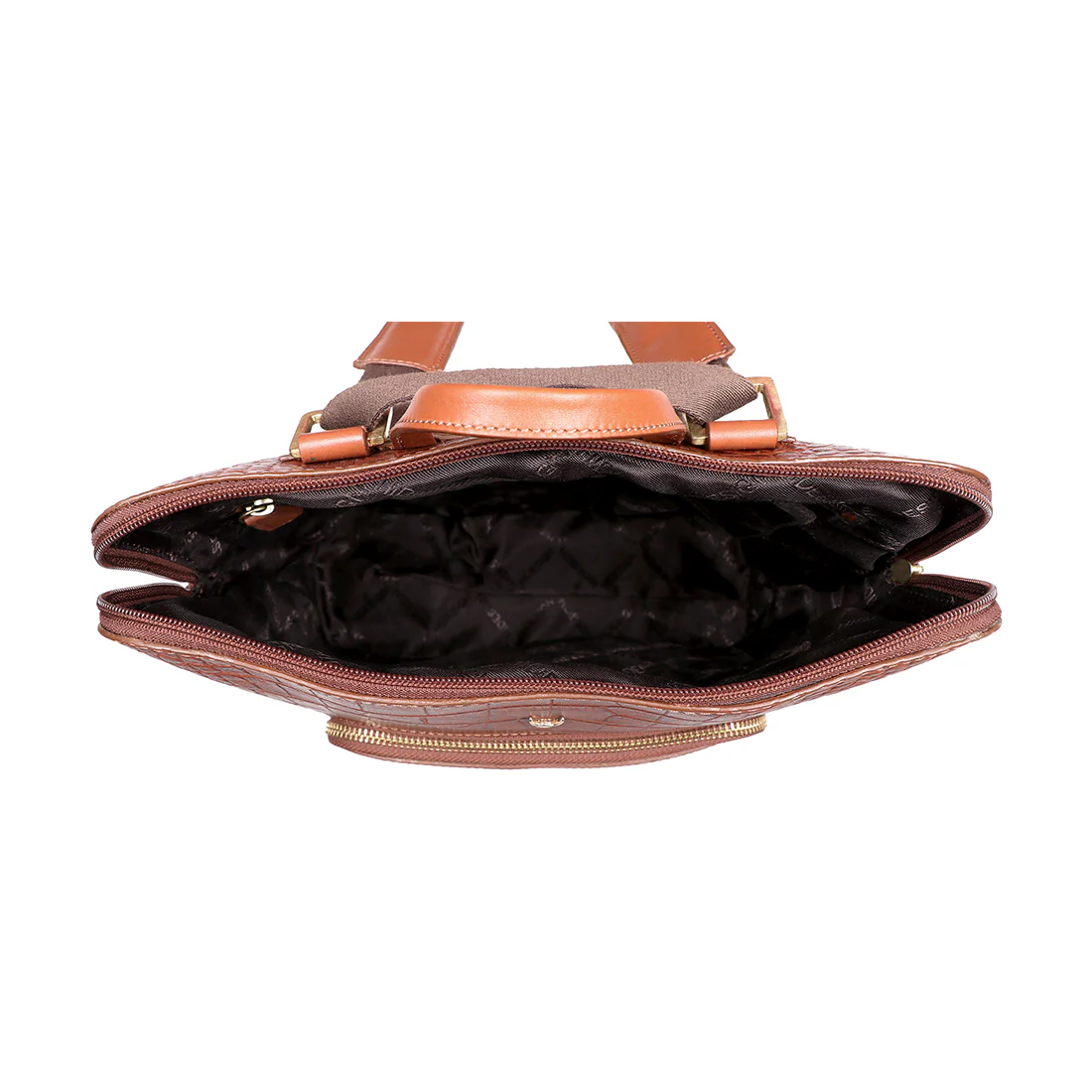 Ee Mae 01 Tan Leather Backpack - Image 5