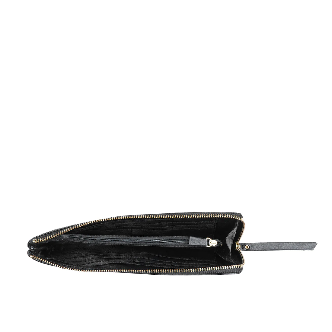 Ee Maple W1-M Black Leather Zip Around Wallet - Image 6