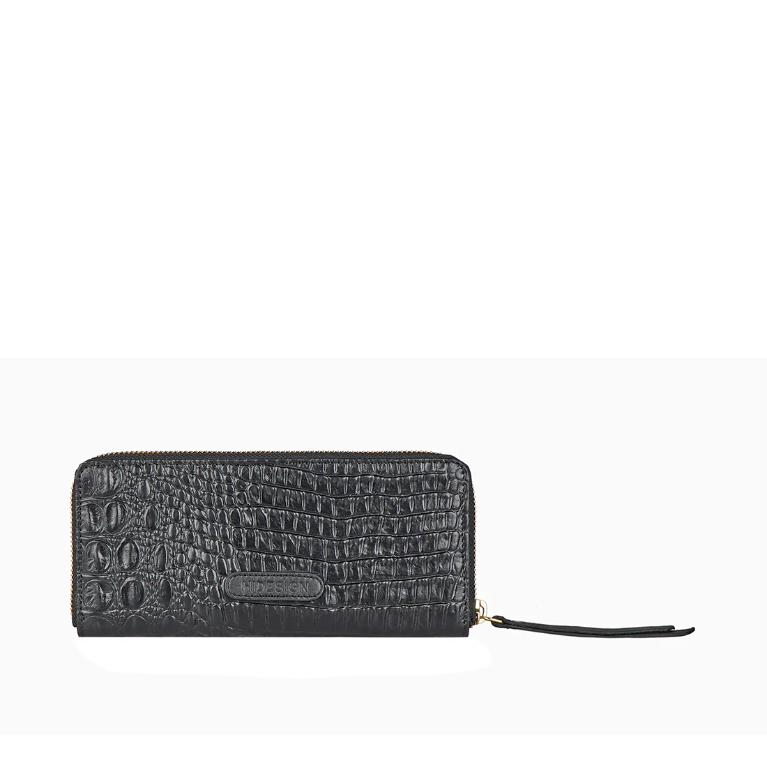 Ee Maple W2-M Black Leather Zip Around Wallet - Image 4