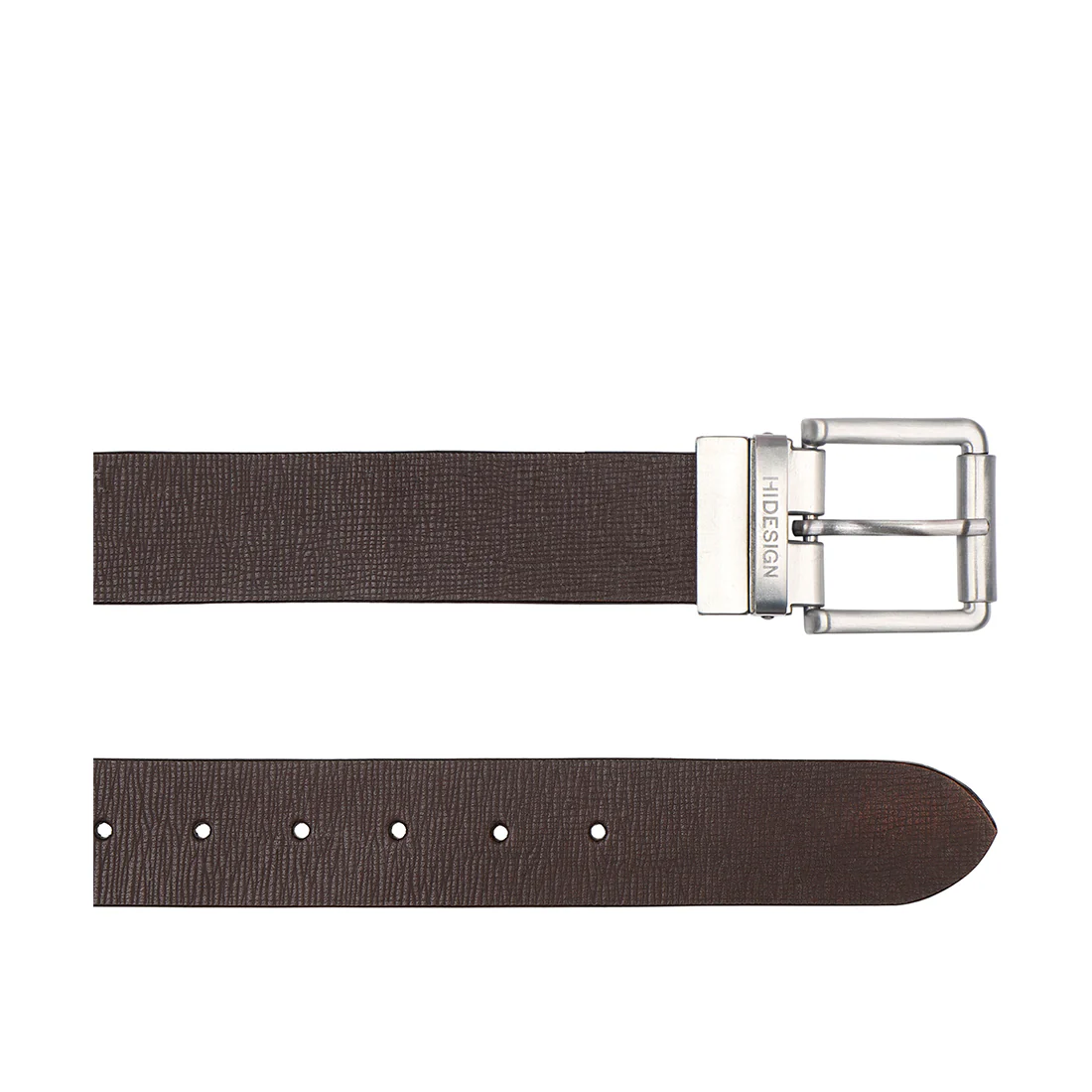 Ee Mateo Men's Brown Reversible Leather Belt - Image 5