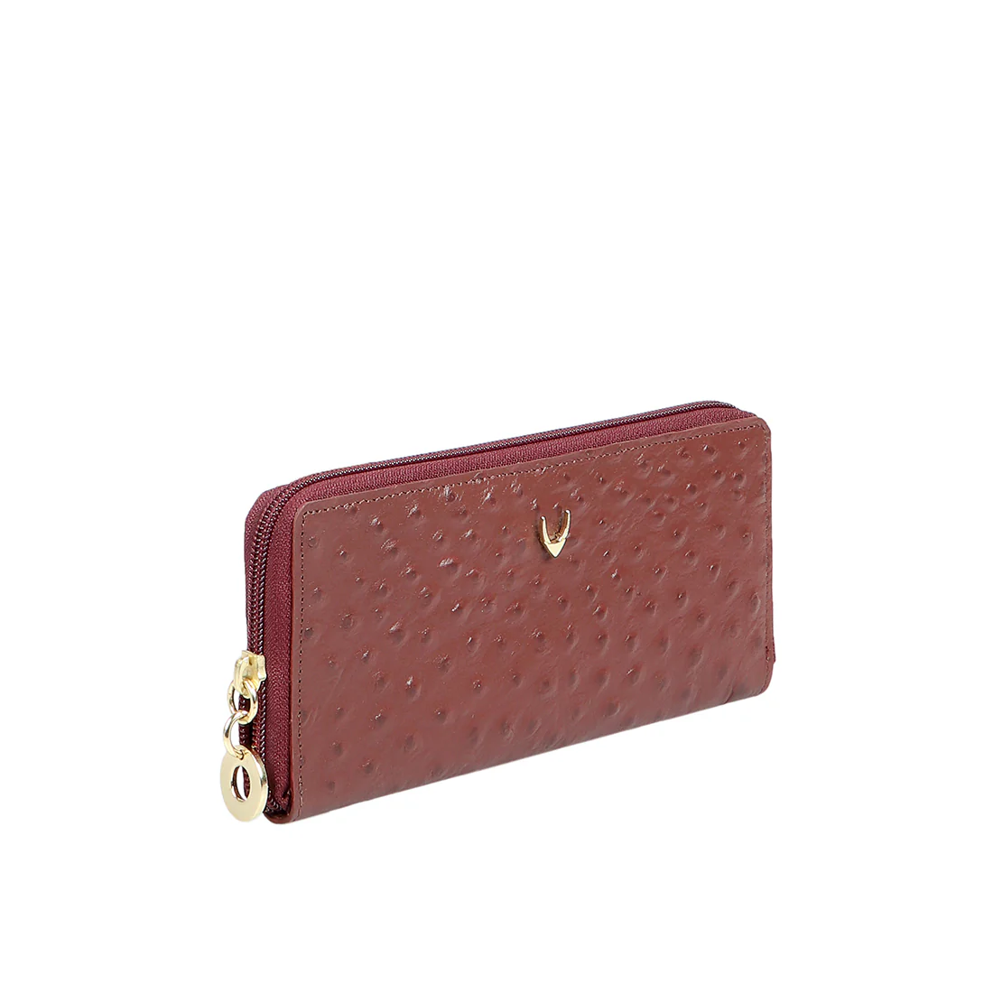 Ee Molokini W1 R Marsala Leather Zip Around Wallet - Image 3