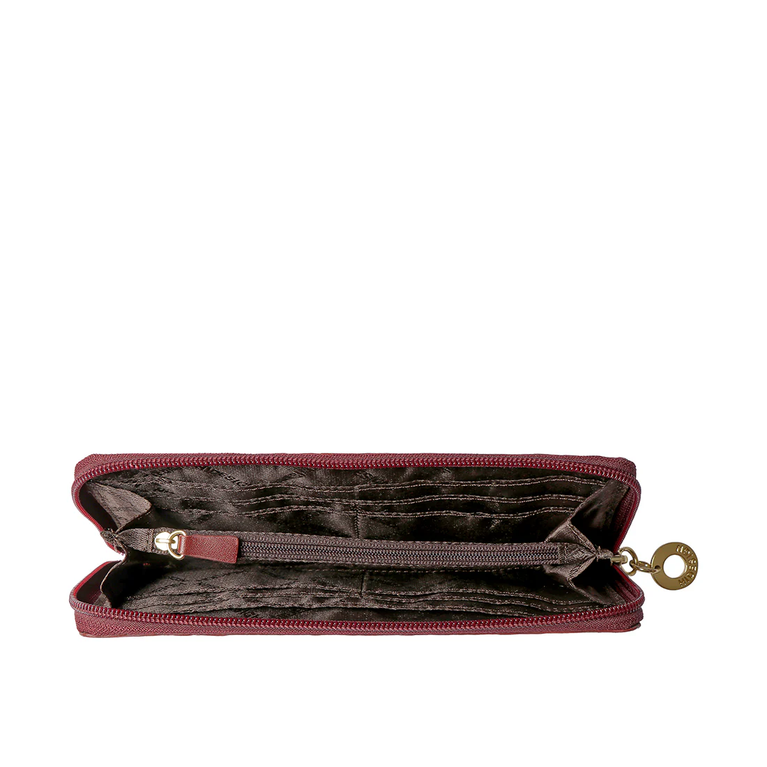 Ee Molokini W1 R Marsala Leather Zip Around Wallet - Image 5