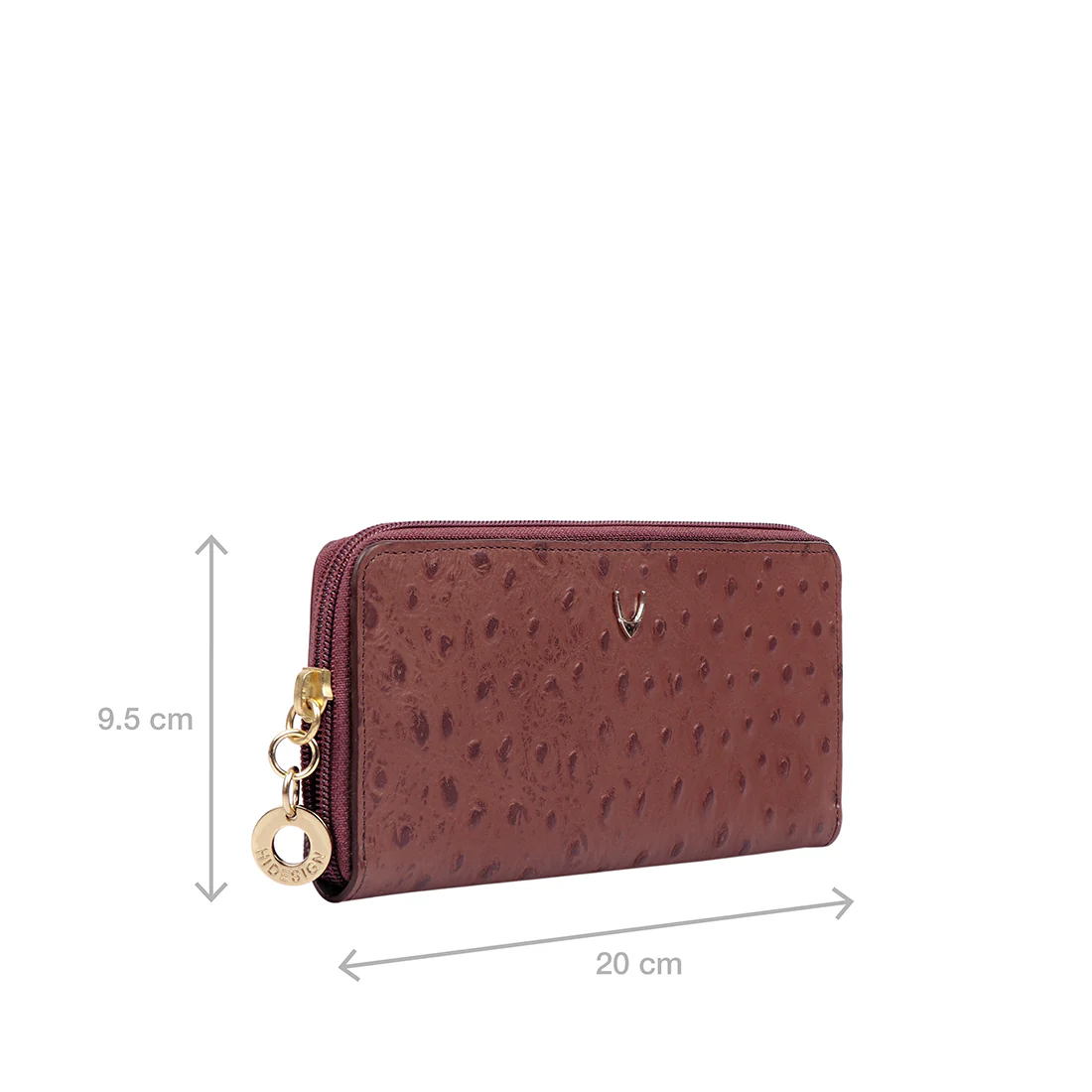 Ee Morocco W2  Marsala Leather Zip Around Wallet - Image 3
