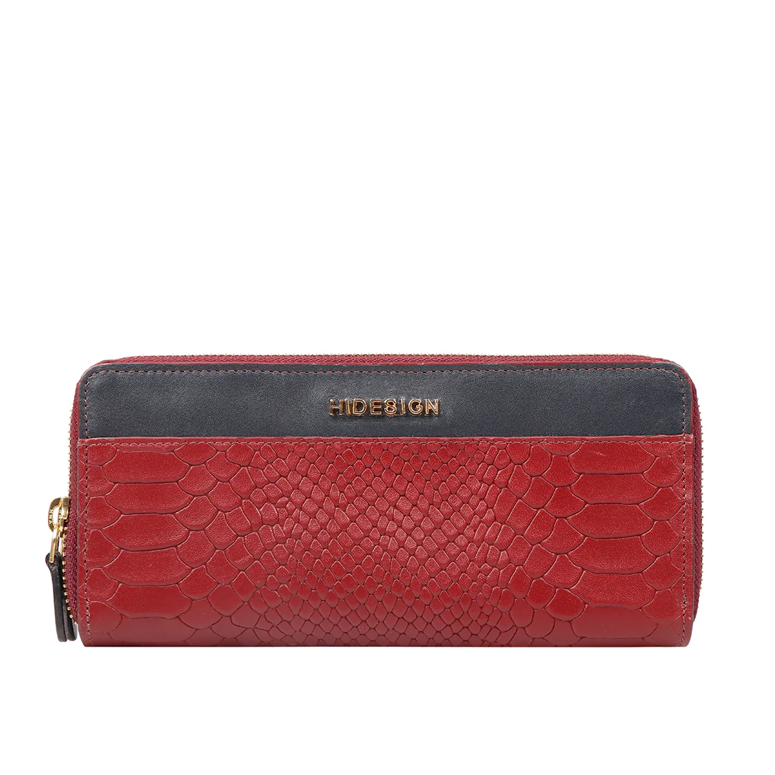 Ee Morocco W4 Marsala Leather Double Zip Around Wallet - Image 2