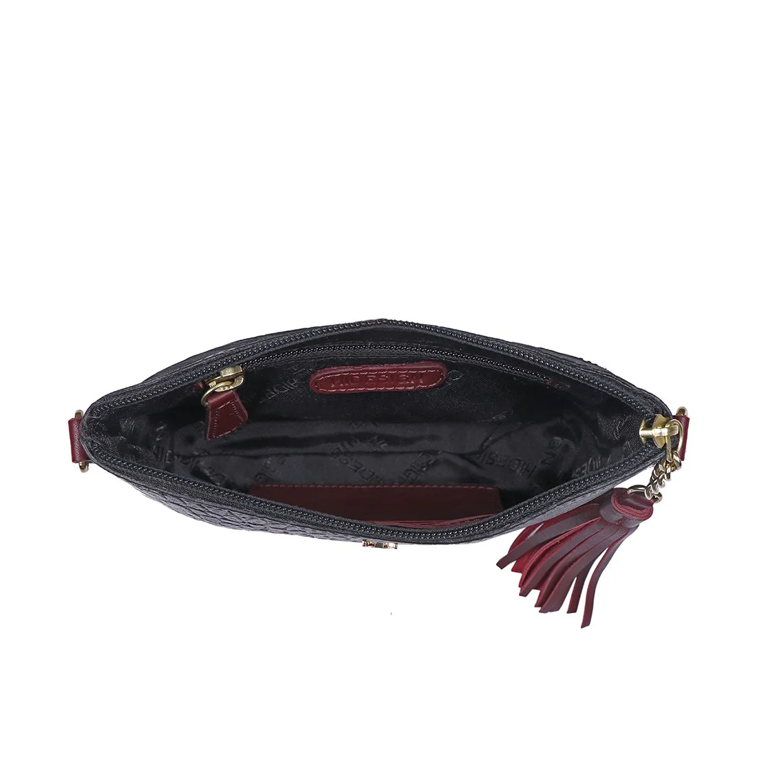Ee Morocco W5 Black Leather Sling Wallet - Image 4