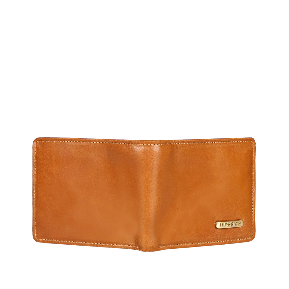 Ee Myw-01  Tan Leather Bi-Fold Wallet - Image 3