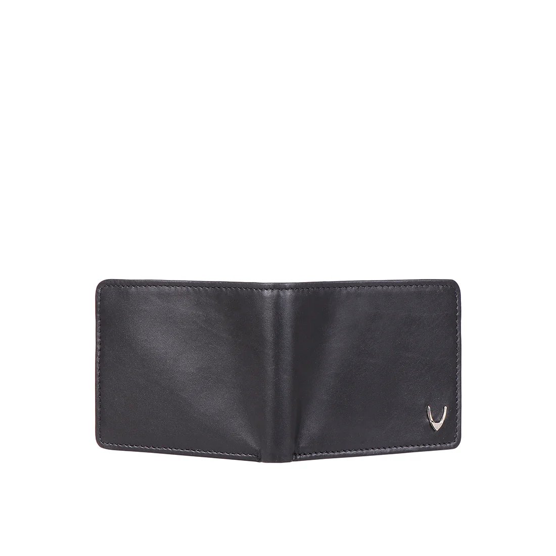 Ee Myw-01A  Black Leather Bi-Fold Wallet - Image 3