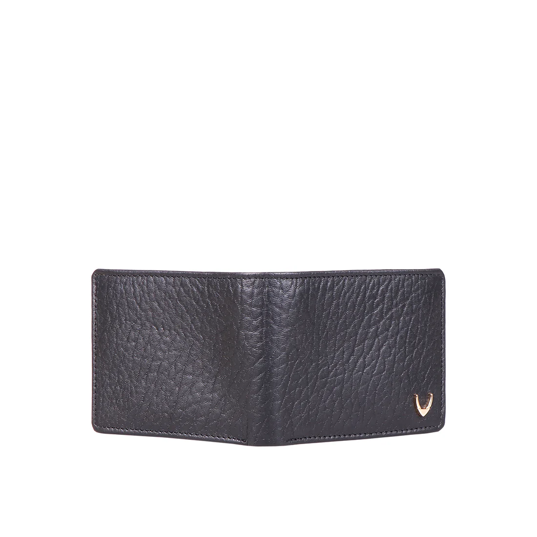 Ee Myw-01A  Black Leather Bi-Fold Wallet - Image 3