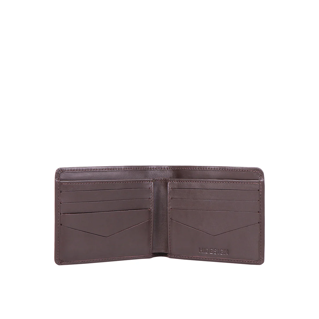 Ee Myw-01A  Brown Leather Bi-Fold Wallet - Image 3