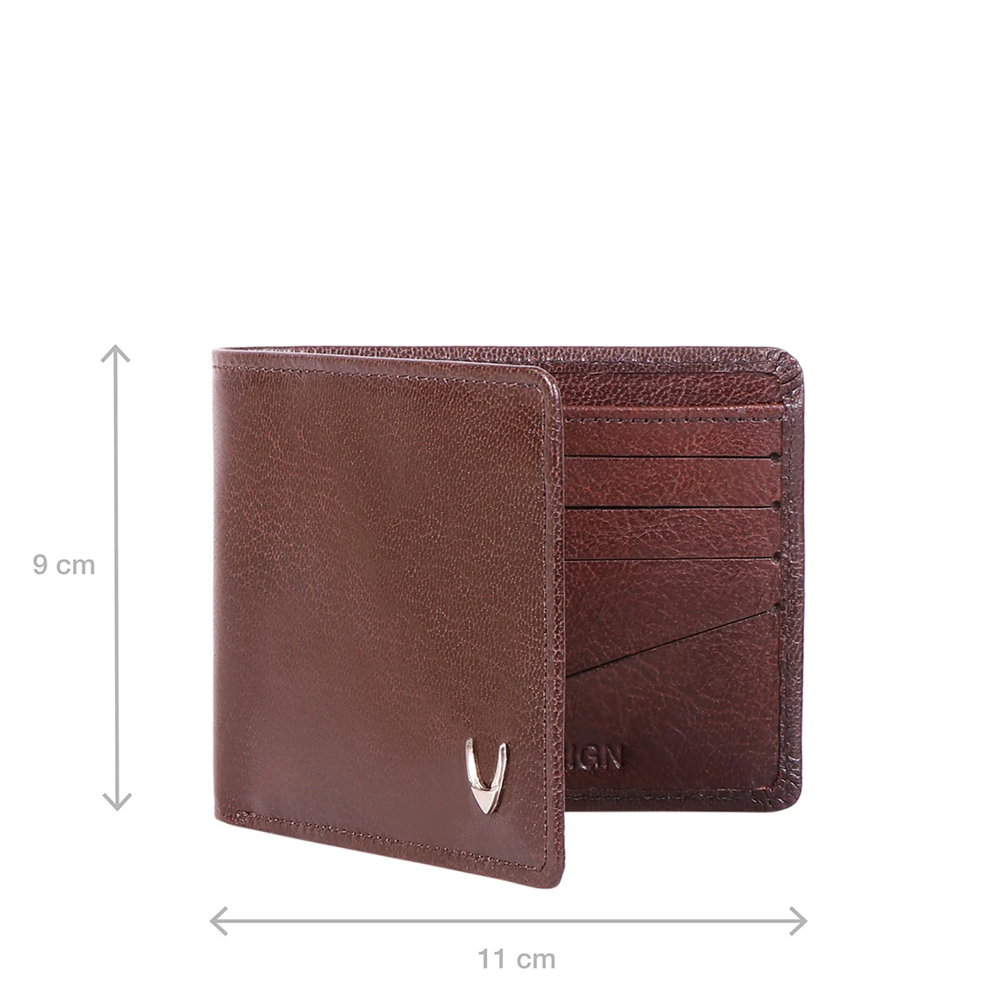 Ee Myw-01A Brown Leather Bi-Fold Wallet - Image 7