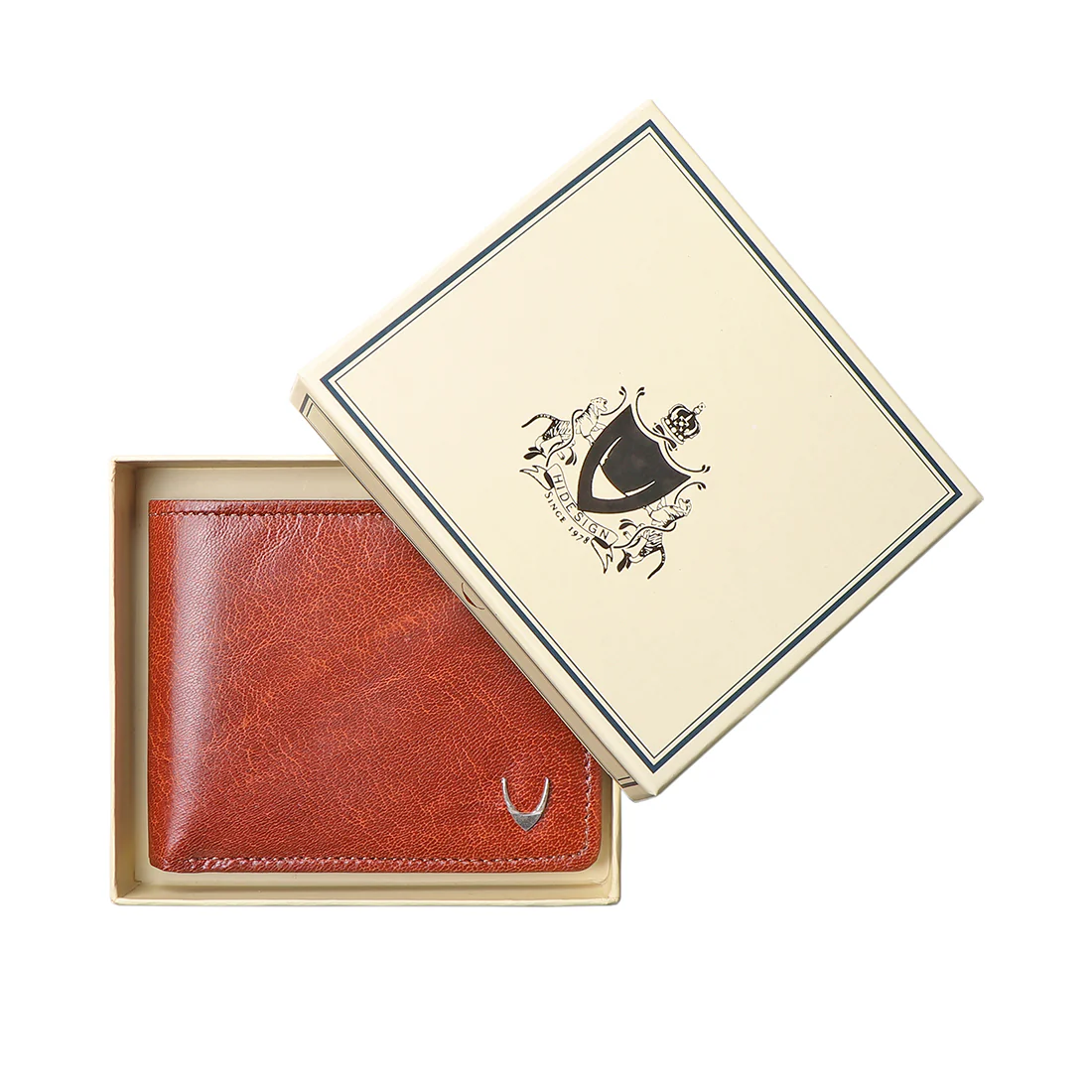 Ee Myw-01A Tan Leather Bi-Fold Wallet - Image 8