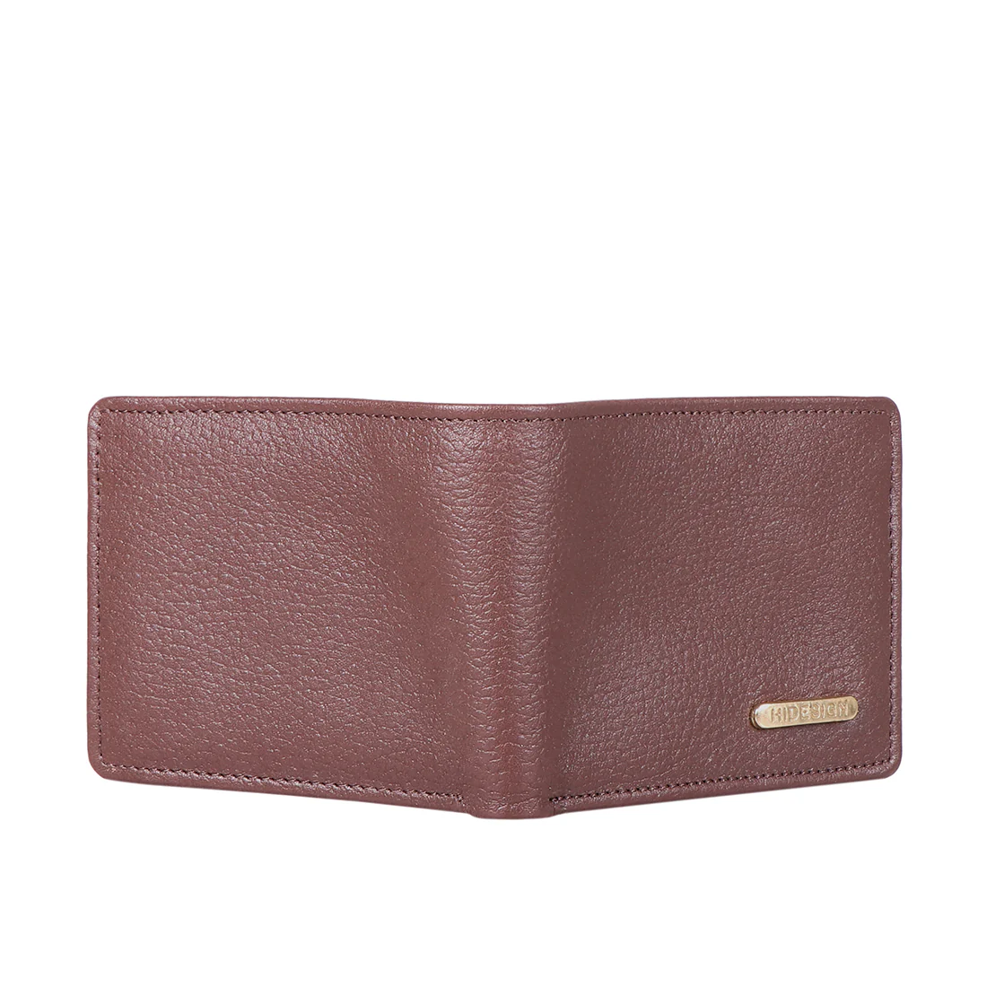 Ee Myw-02  Brown Leather Bi-Fold Wallet - Image 5