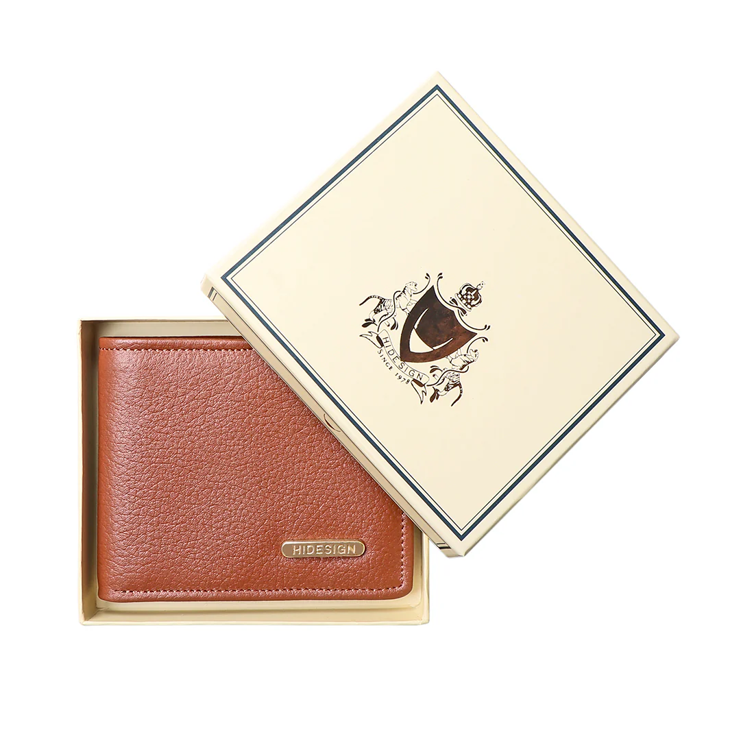 Ee Myw-02 Tan Leather Bi-Fold Wallet - Image 8