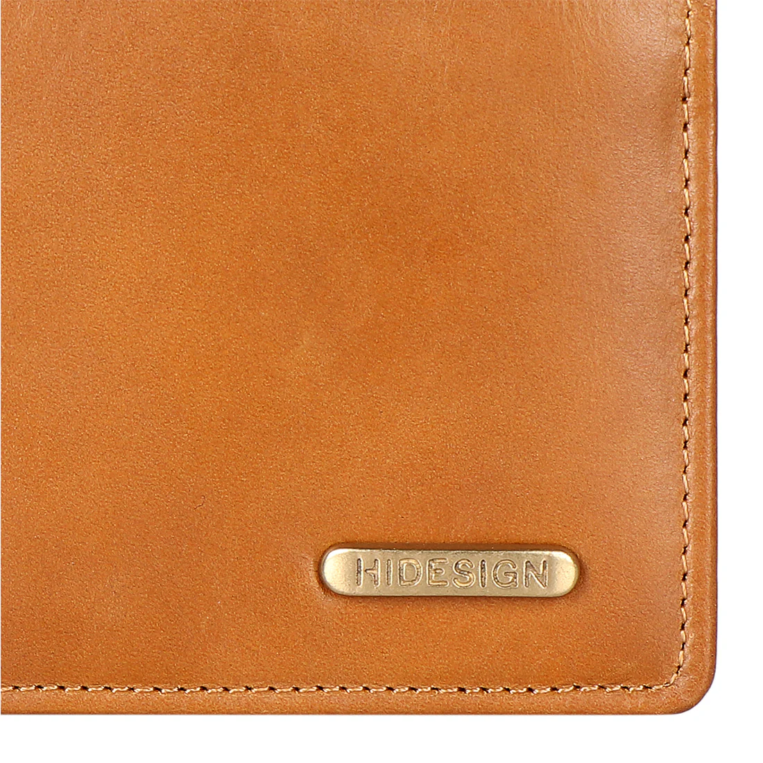Ee Myw-02  Tan Leather Bi-Fold Wallet - Image 4