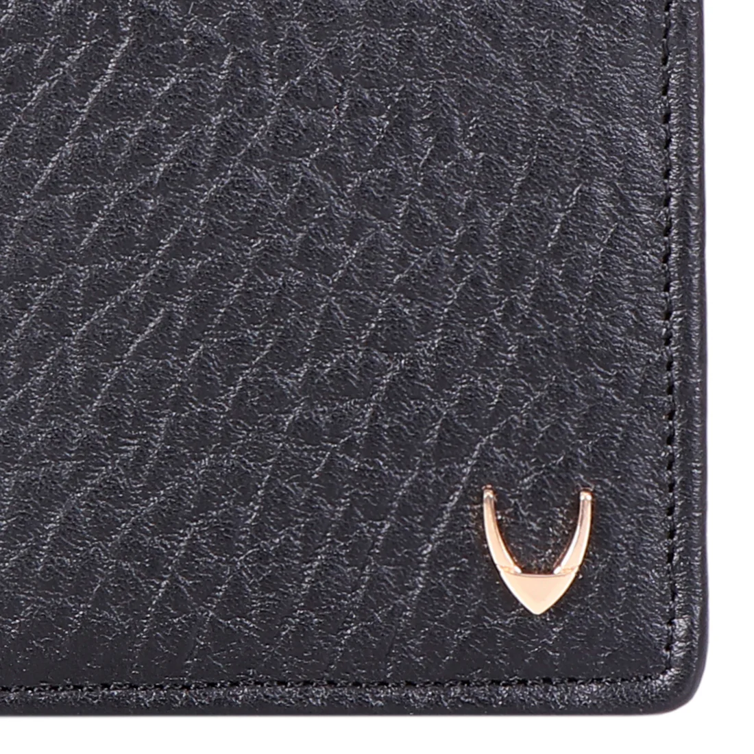 Ee Myw-02A  Black Leather Bi-Fold Wallet - Image 7