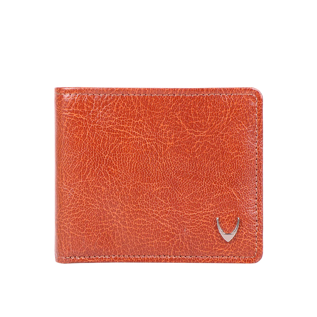 Ee Myw-02A Tan Leather Bi-Fold Wallet