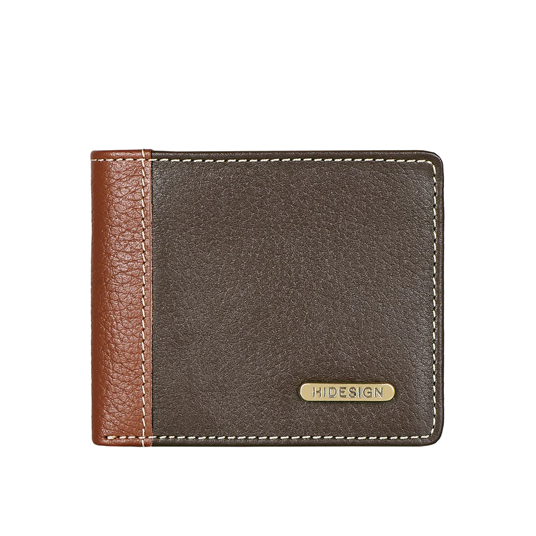 Ee Myw-03  Brown Leather Bi-Fold Wallet - Image 4