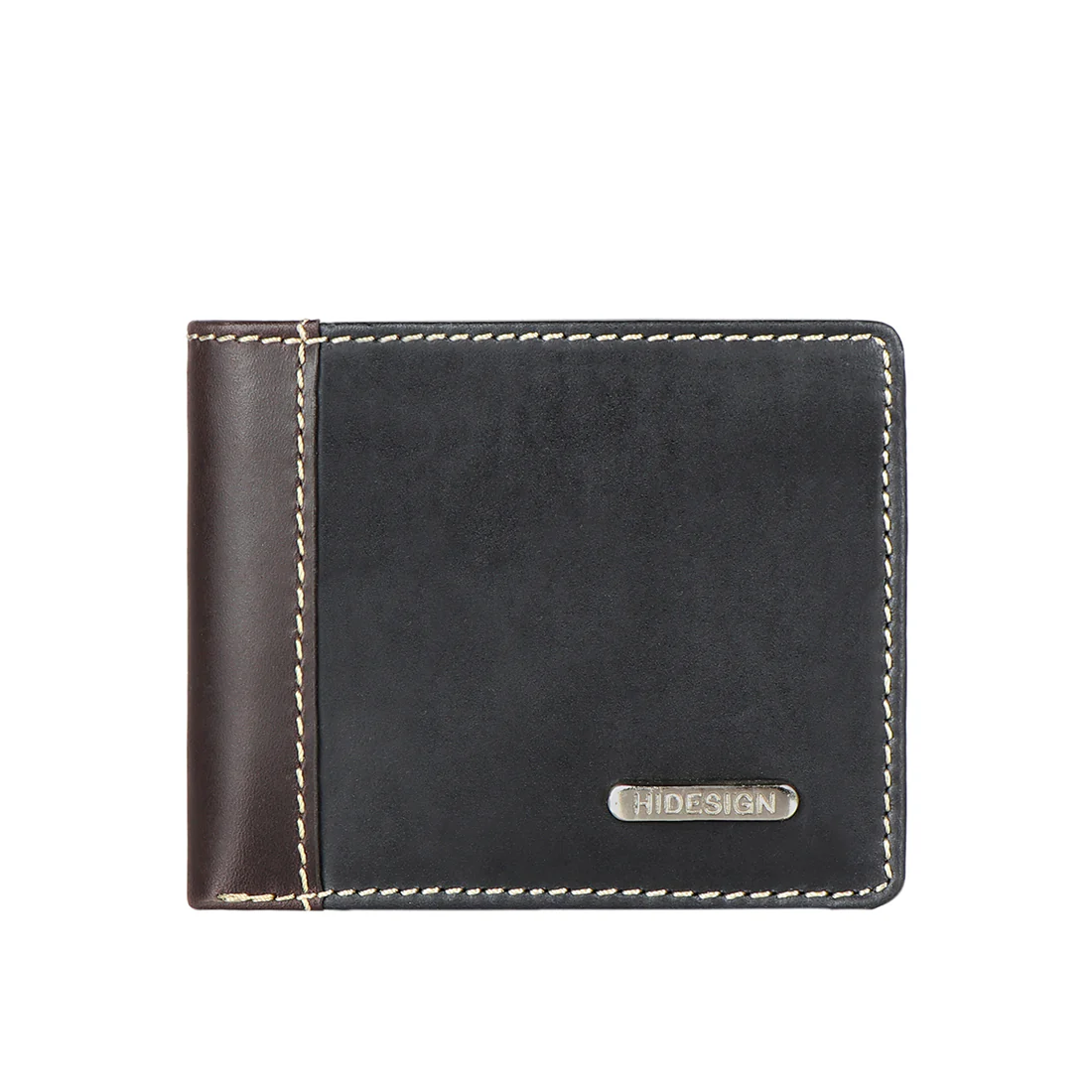 Ee Myw-04 Black Leather Bi-Fold Wallet