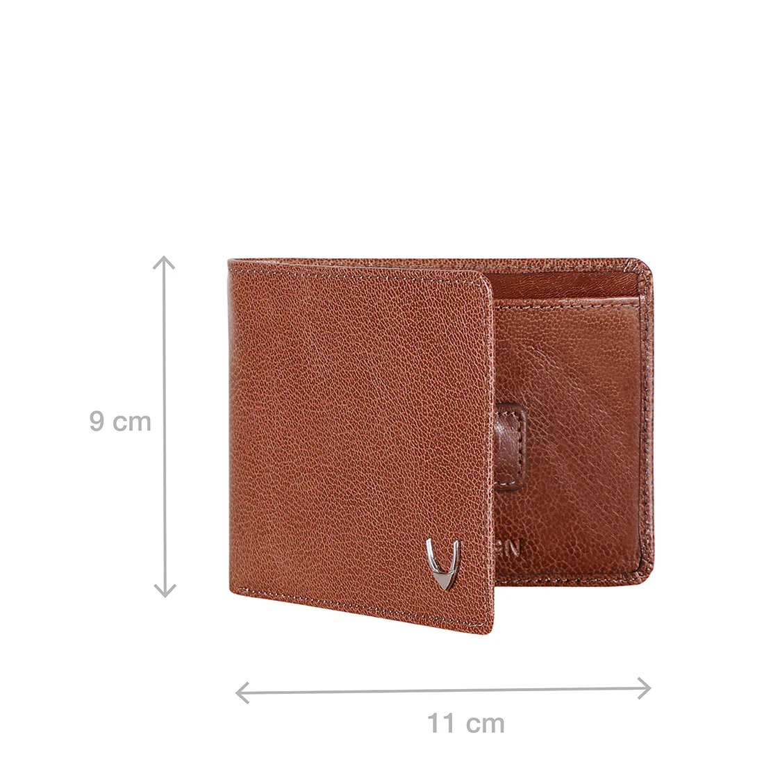 Ee Myw-05A Tan Leather Bi-Fold Wallet - Image 8
