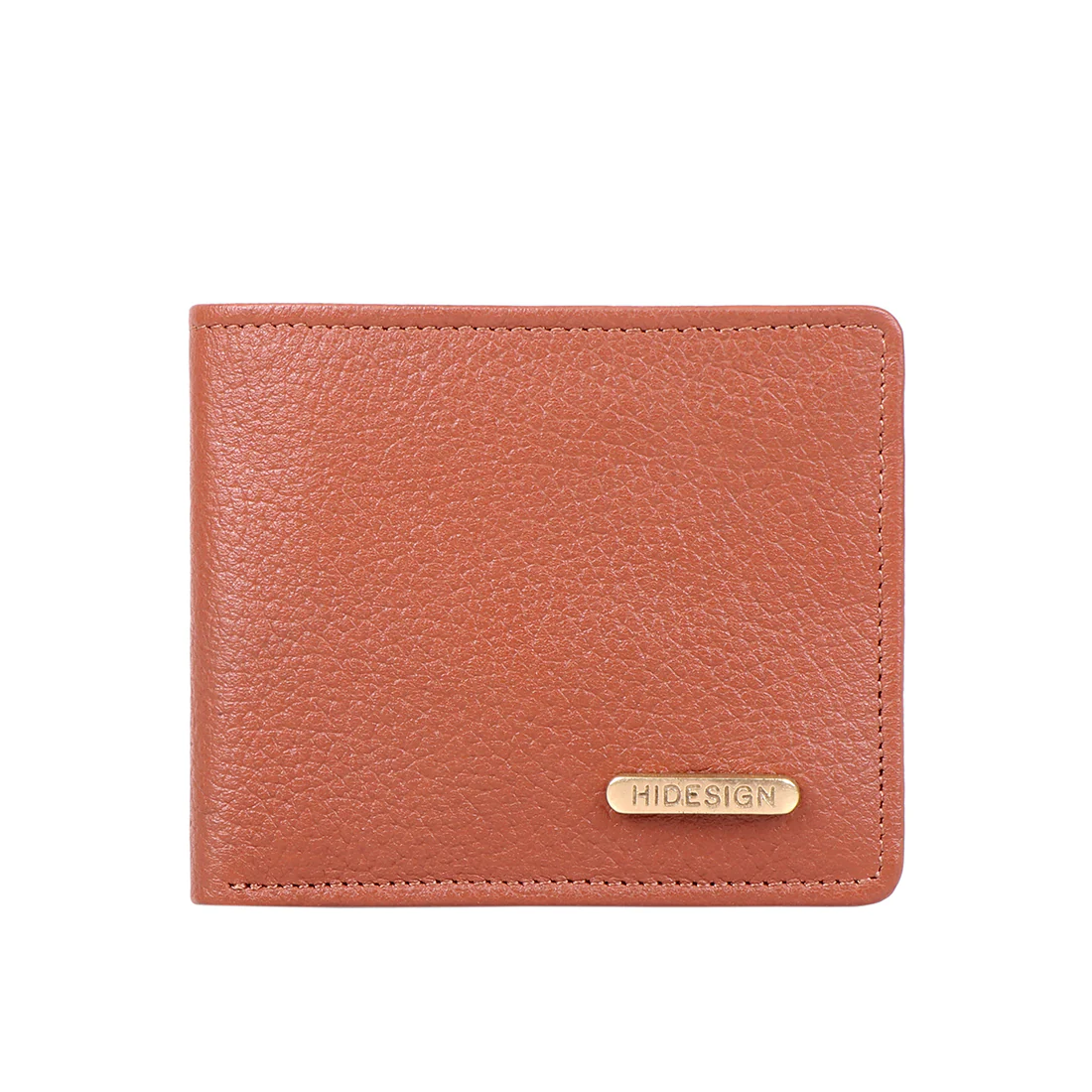 Ee Myw-06  Tan Leather Bi-Fold Wallet - Image 5
